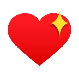 sparkling heart